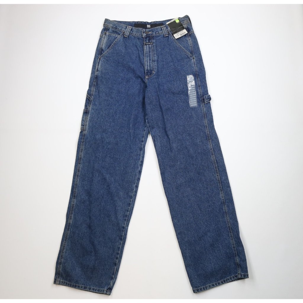 Deadstock Vtg 90s Marithe Francois Girbaud Mens 32x35 Loose Fit Wide Leg Jeans